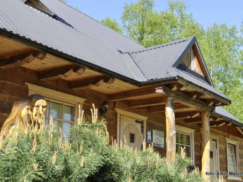 Chatka Włóczykija na Pogórzu Ciężkowickim